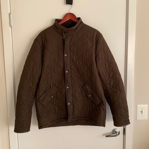 Men’s XL BARBOUR POWELL QUILTED JACKET